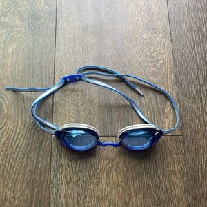 Blue Swimming Goggles